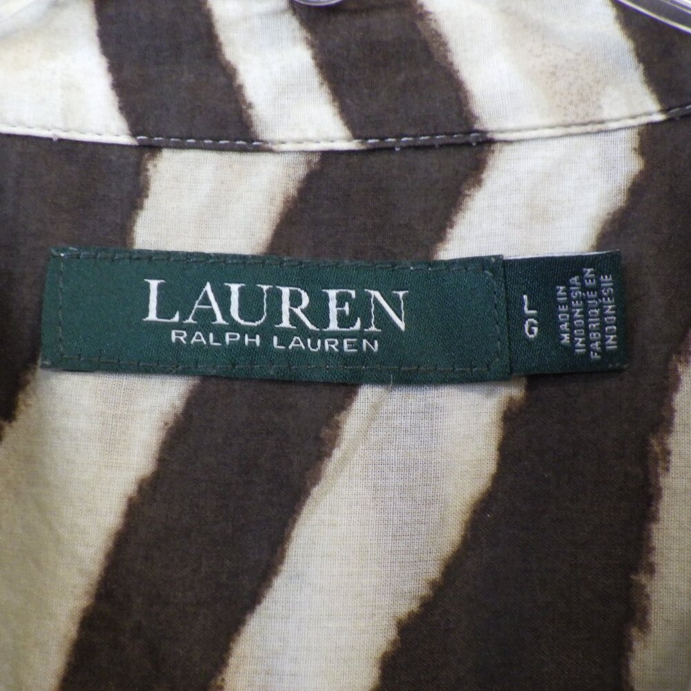 Lauren Ralph Lauren Blouse Size Large - Picture 3 of 3